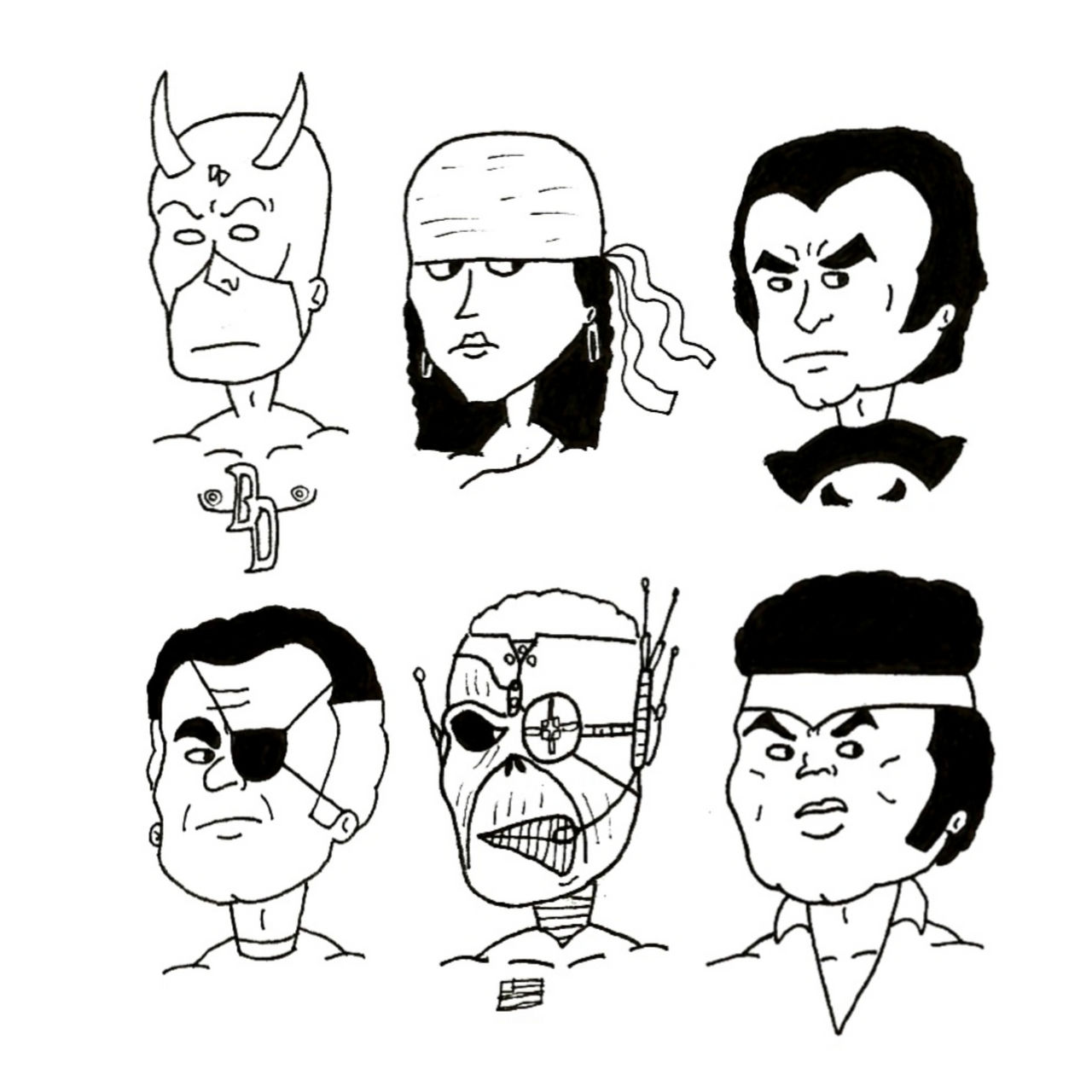 Marvel Heroes By Nuttybastard On DeviantArt