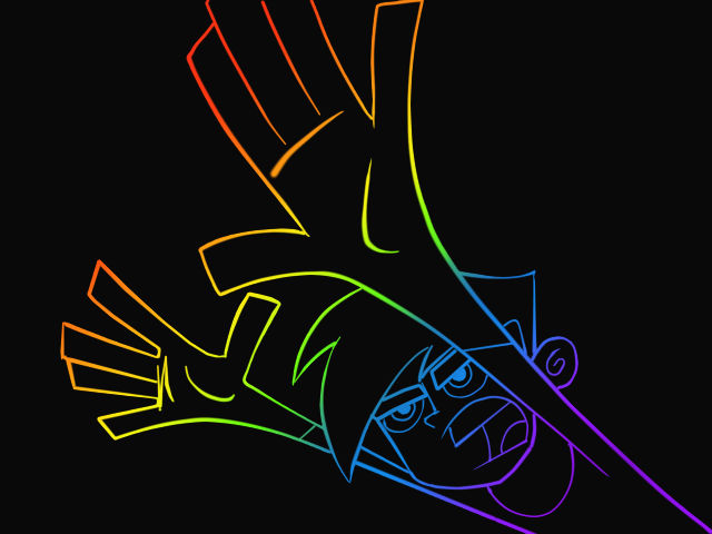 Rainbow Danny Phantom 01 by StarryWind on DeviantArt