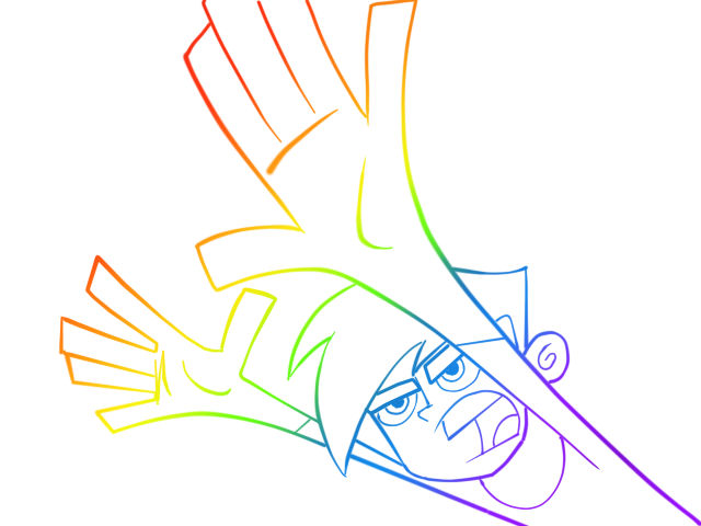 Rainbow Danny Phantom 02 by StarryWind on DeviantArt