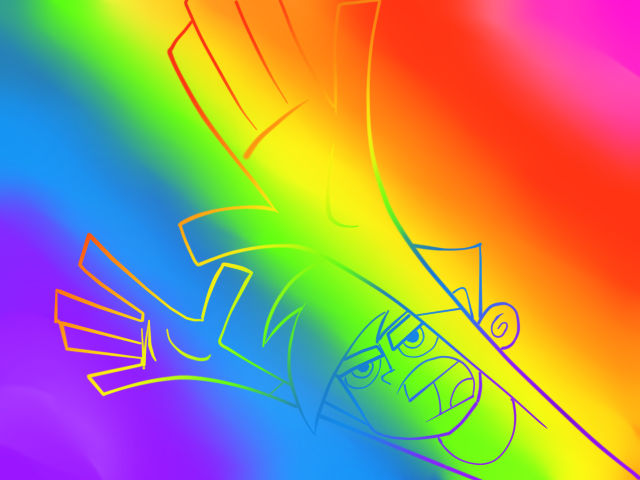 Rainbow Danny Phantom 03 by StarryWind on DeviantArt