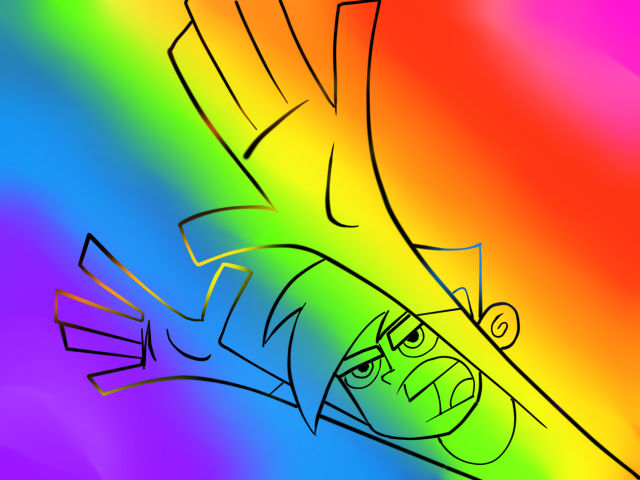 Rainbow Danny Phantom 04 by StarryWind on DeviantArt
