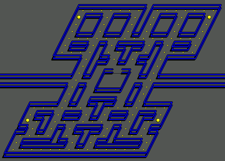 Original Pac-Man Maze (Pac-Mania SMS-Style) #1 by brianfan7650 on ...
