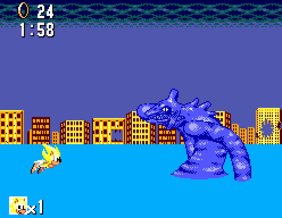 Super Sonic vs Perfect Chaos (Master System-Style) by brianfan7650 on  DeviantArt