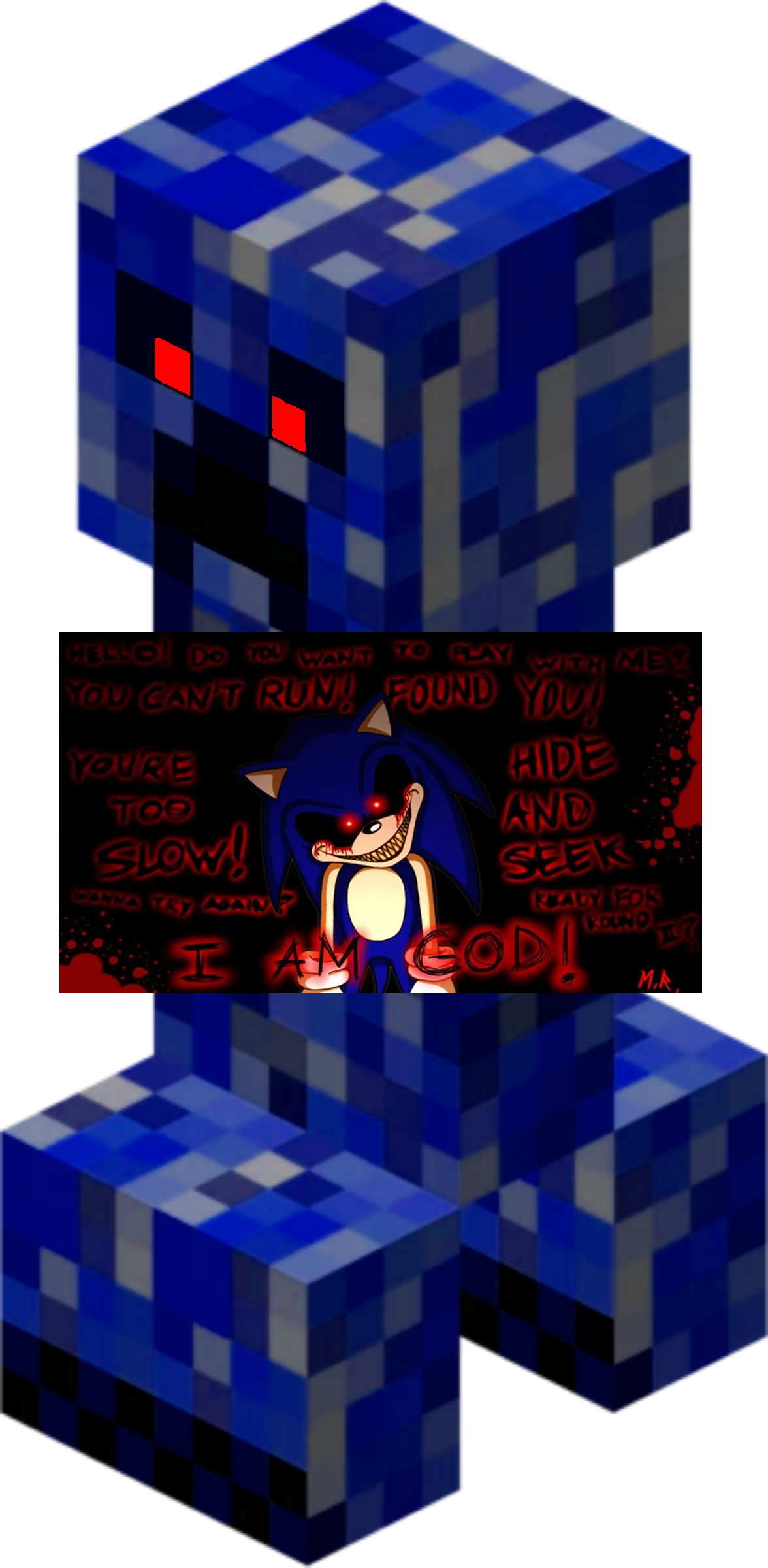 Sonic.exe/Exemonster - New Sprite Animation 2. by MarceloHatsuneBlue32 on  DeviantArt