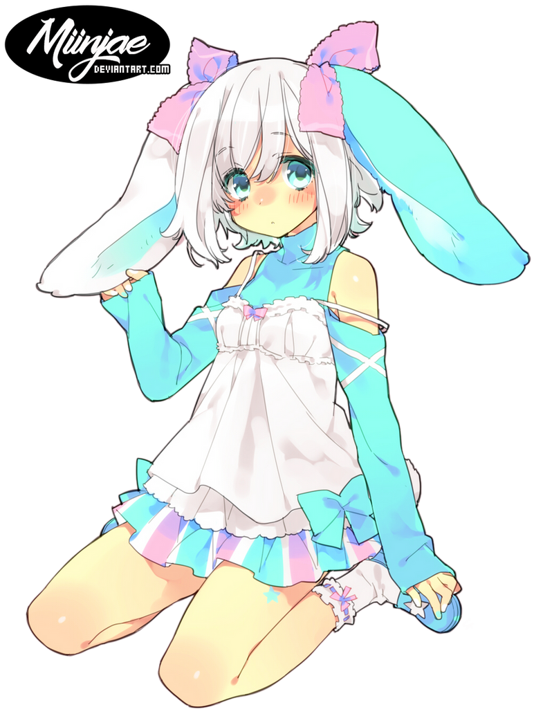 Unousaya Rabbit Render: Rabbit Girl by MiinJae on DeviantArt