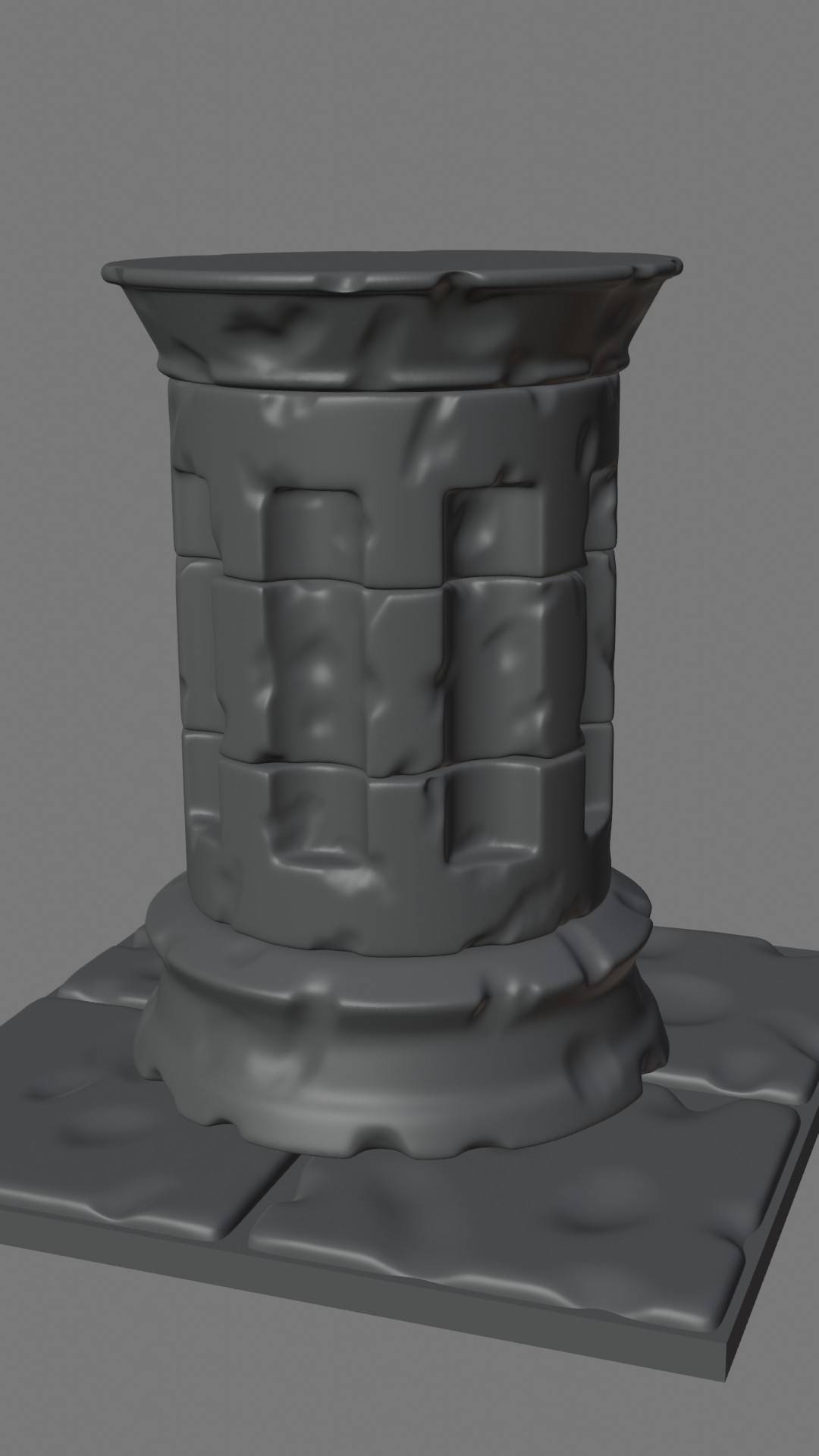 Fantasy terrain - column by Fedaaah on DeviantArt