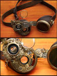 Steampunk goggles by SteamMouss
