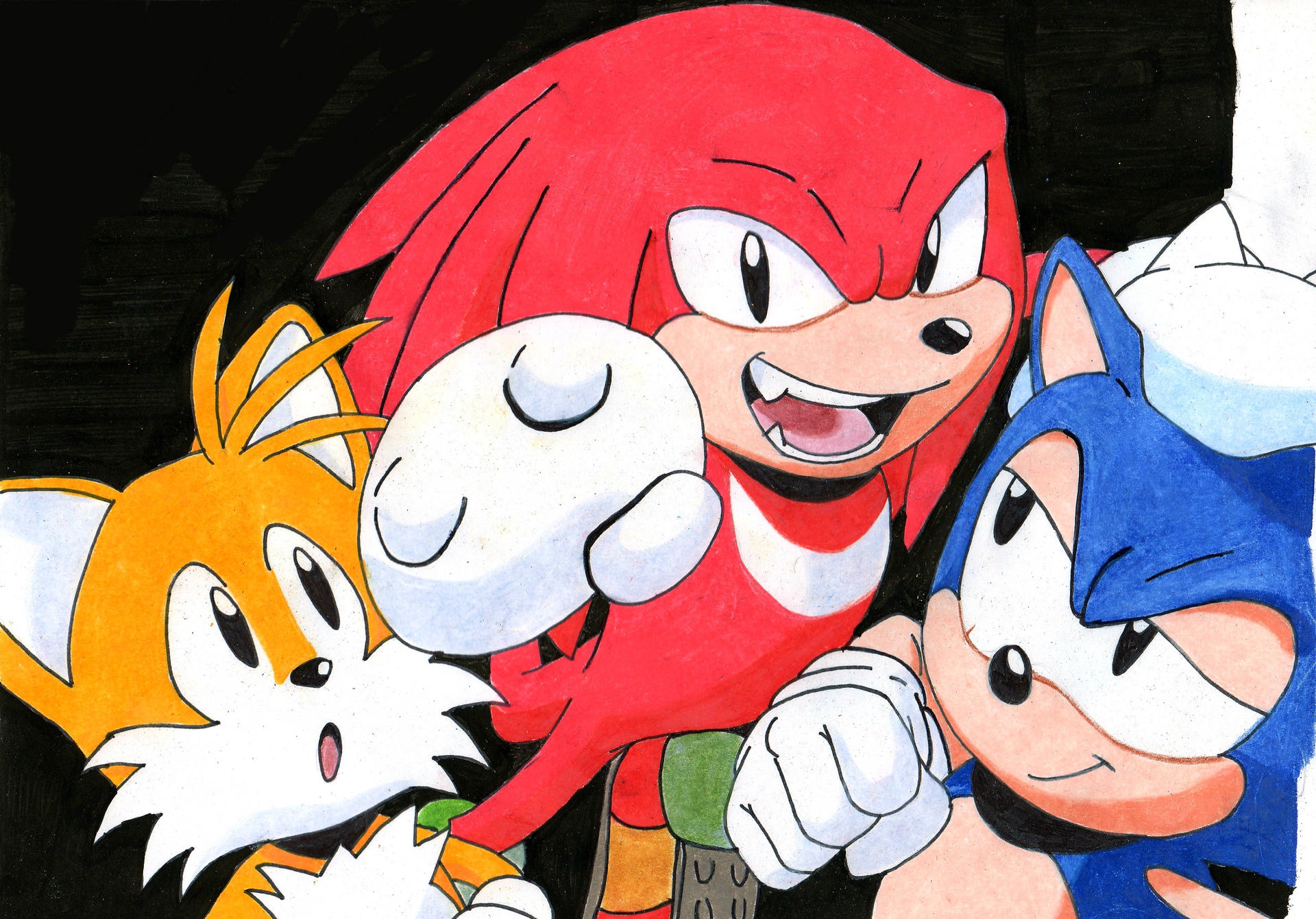 Team Knuckles by chaotixfusion on DeviantArt