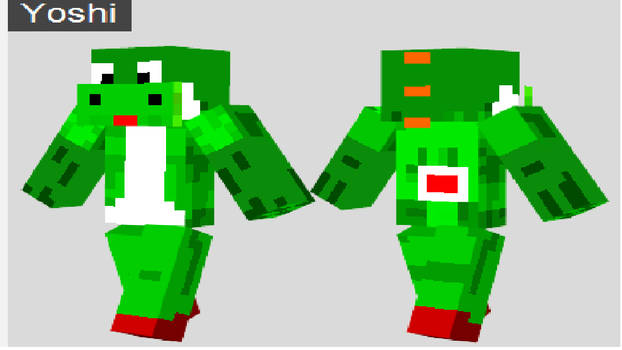 Skin Yoshi Minecraft By Yoshiwhite On Deviantart Skin Yoshi Minecraft By Yoshiwhite On Deviantart