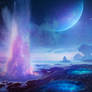 Avatar Pandora Oceanscape - Photoshop Art