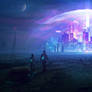 Neon Utopia - Photoshop Art