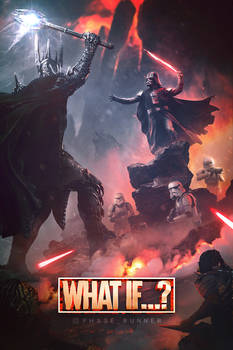 Darth Vader vs Sauron - Poster