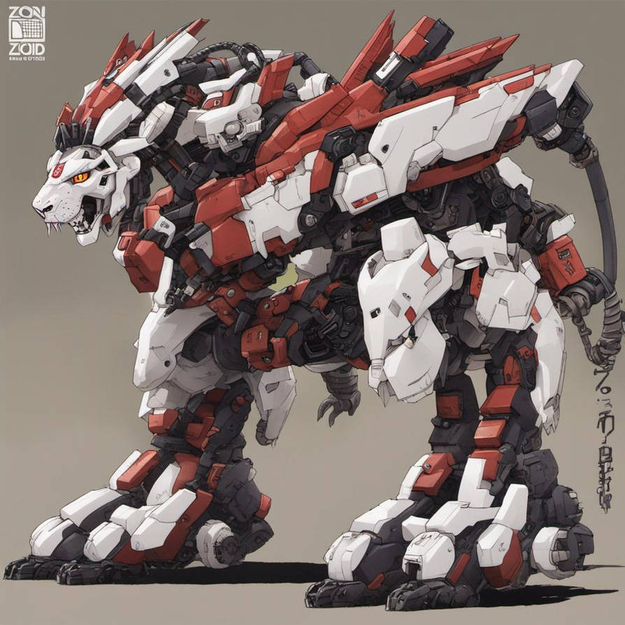 Zoids Screencap Zoid lion by gikkgf on DeviantArt