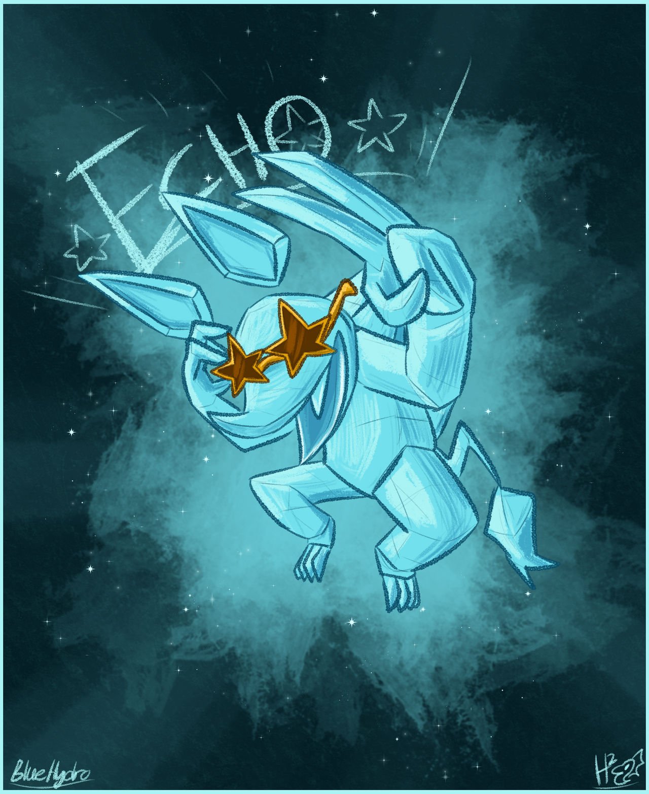Art Fight 2023 - Echo by BlueHydroH2 on DeviantArt