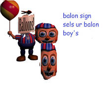 Balloon Sign Sells Your Balloon Boys.