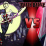 Death Battle title card. Squigly vs Moka Akashiya