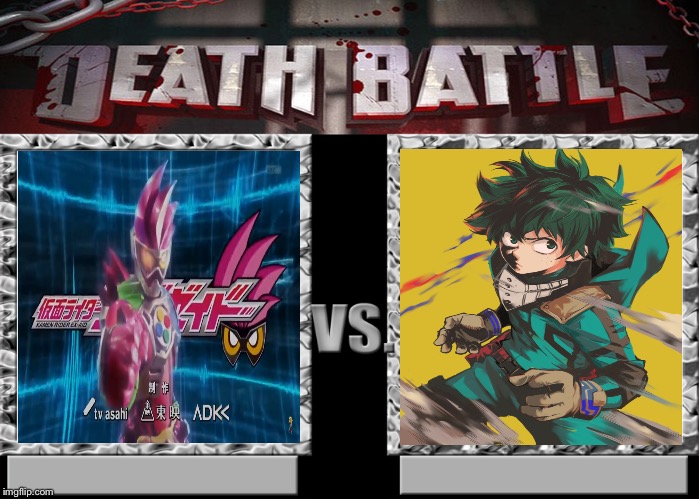 DB! Emu Hojo/Kamen Rider Ex-Aid vs Izuku Midoriya.