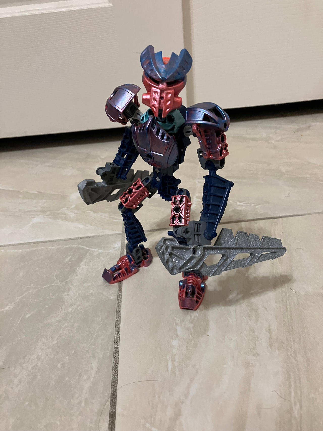 Toa Naho color update by Wcher999 on DeviantArt