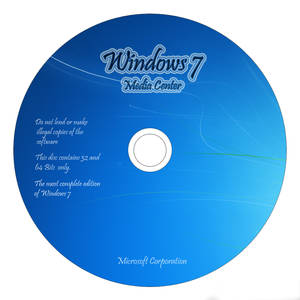 Windows 7 Media Center DVD