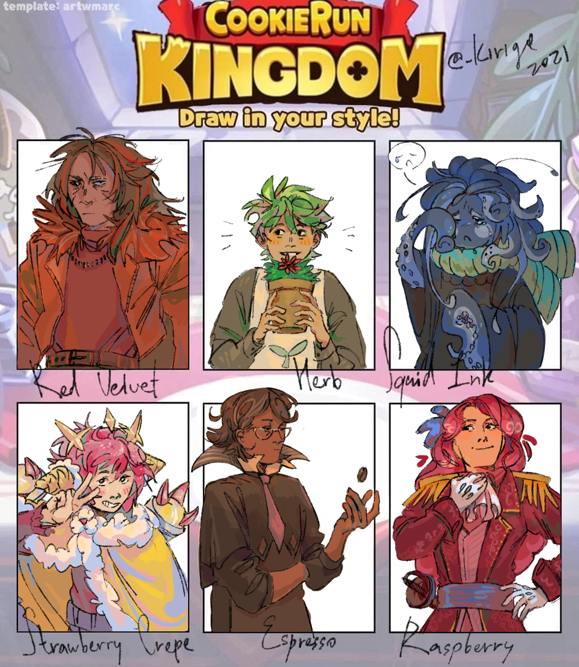 Draw In Your Style Cookie Run Kingdom By Kirige On Deviantart Draw In Your Style Cookie Run Kingdom By Kirige On Deviantart