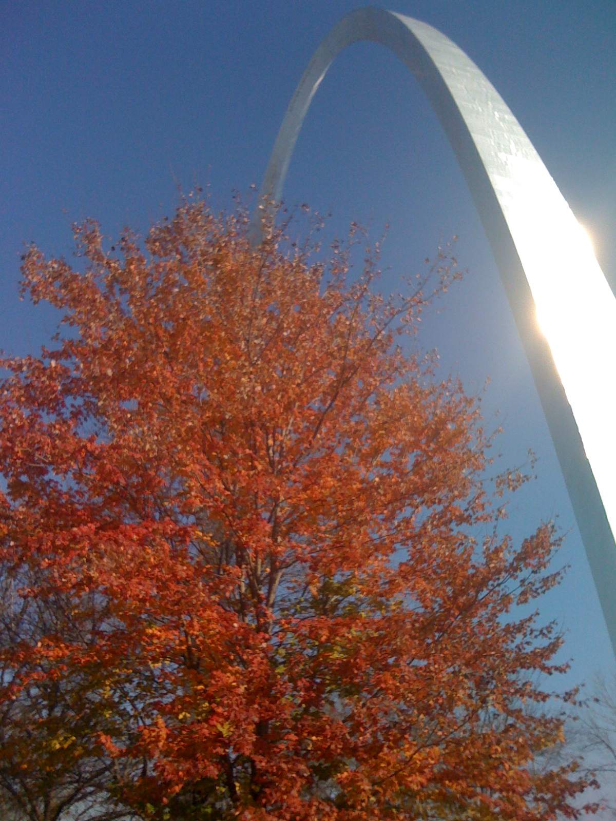 Fall Sunshine on the Arch