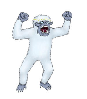 Anti-Christmas Yeti Arthur