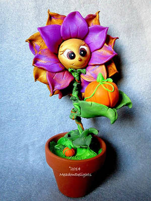 Pumpkin Pickin' Flower by MyArtsDelight Pumpkin Pickin' Flower by MyArtsDelight
