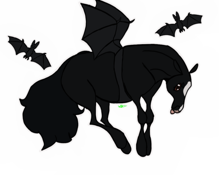 Bat Riding Deviantart Bat Drawlloween 18 by HotnSpicy1 on DeviantArt