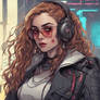 Cyberpunk Hermoine 