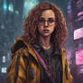 Hermione Granger Cyberpunk 