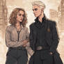 Draco Malfoy and Hermione Granger  Romance Cyberpu