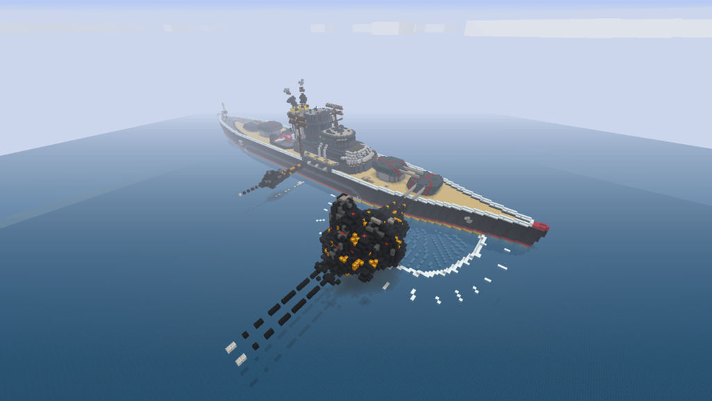 Minecraft Tianlong Missile Dreadnought Battleship By Starchaser Art On Deviantart