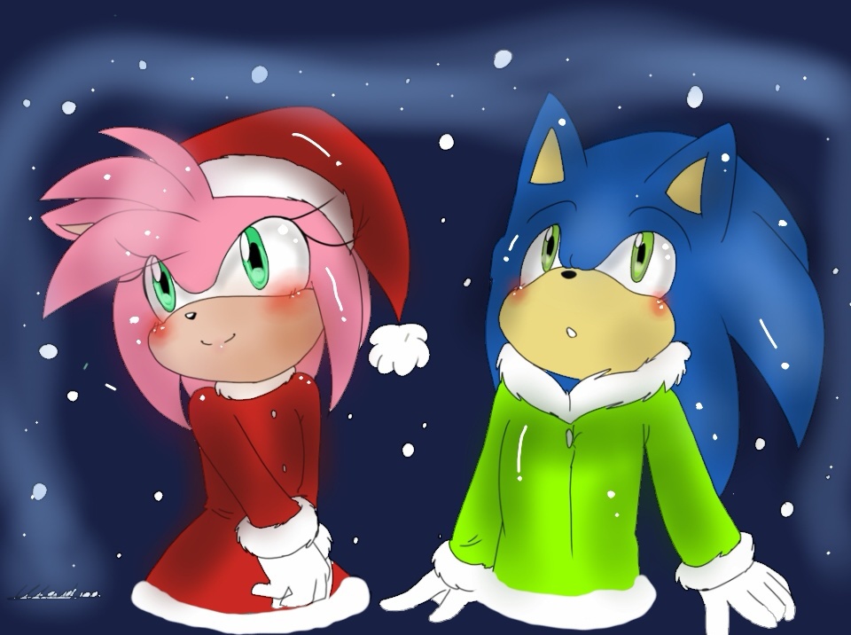 Sonamy First Snow (( By Klaudy-na ))