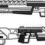 TD-96 Fury 13mm Plasma Rifle (Vector Art Remake)