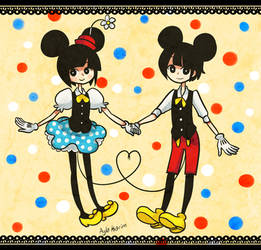 Minnie and Mickey