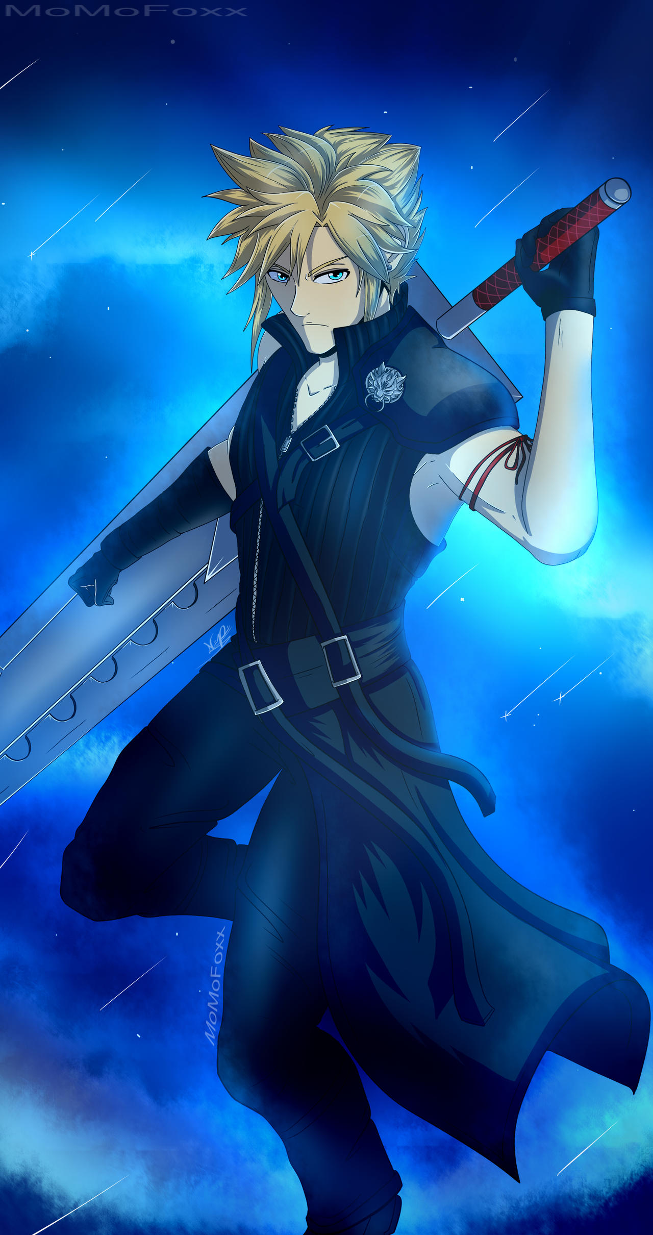 Final Fantasy 7: Cloud Strife by MoMoFoxx on DeviantArt