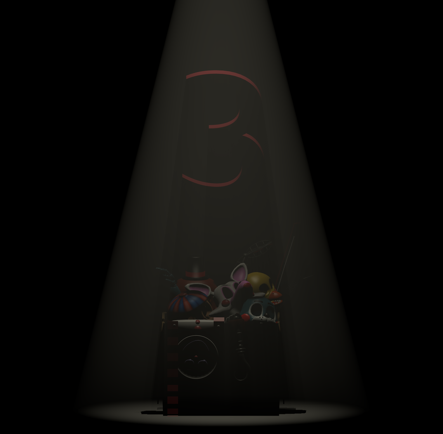 FNaF 3, as 'we' expected. Model by Spiderjunior10 : r/fivenightsatfreddys