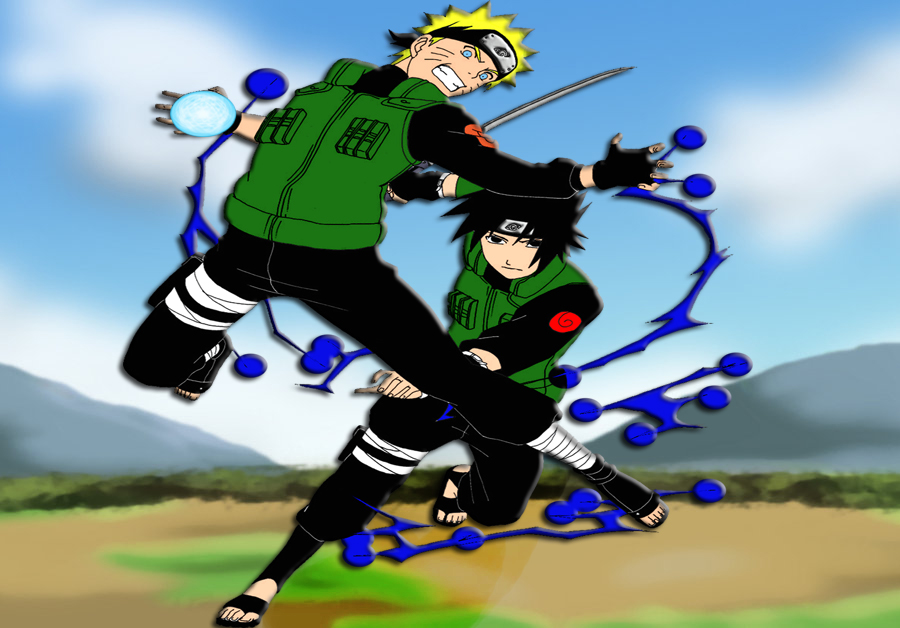 naruto and sasuke