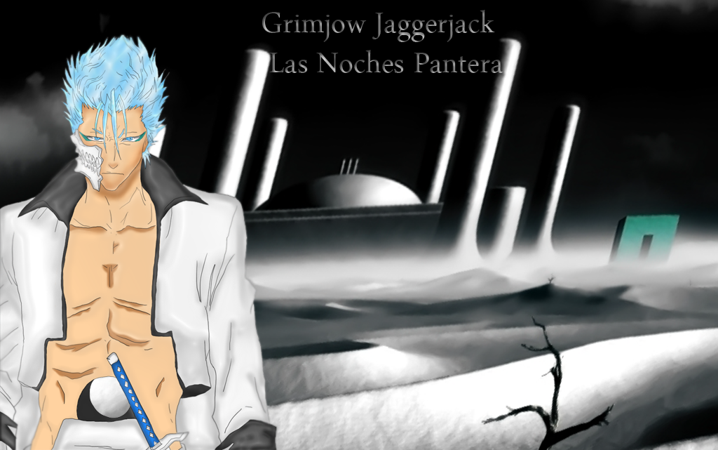 FREE Grimmjow lineart by katiem5259