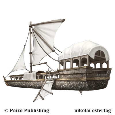 Pathfinder - Flying Skiff