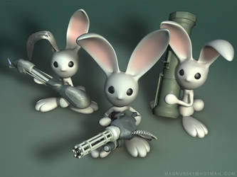 Armed Bunnies