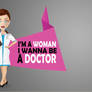 Woman Doctor Vector