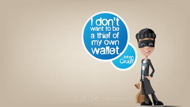 Simple Vector : Thief quote