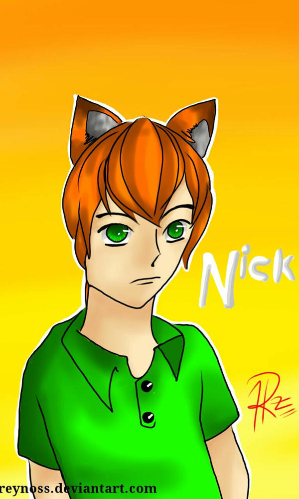 Nick Wilde (human version) by ReyNoss on DeviantArt