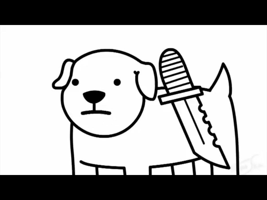 Dog With Knife by KSA-F-16-FAHAD on DeviantArt