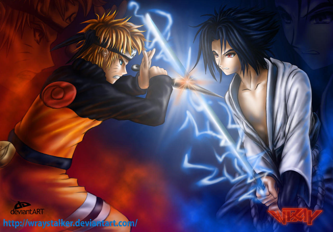Naruto vs Sasuke AMV  thumbnail by MichaelRusPro on DeviantArt