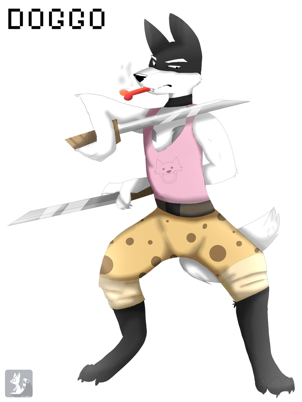 Not Fixed Doggo DOGGO by Doctor-Lemur on DeviantArt