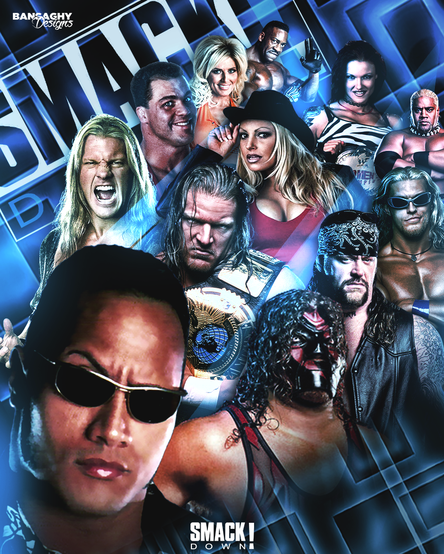 WWF SmackDown '99-'01 poster by BansaghyDesigns on DeviantArt