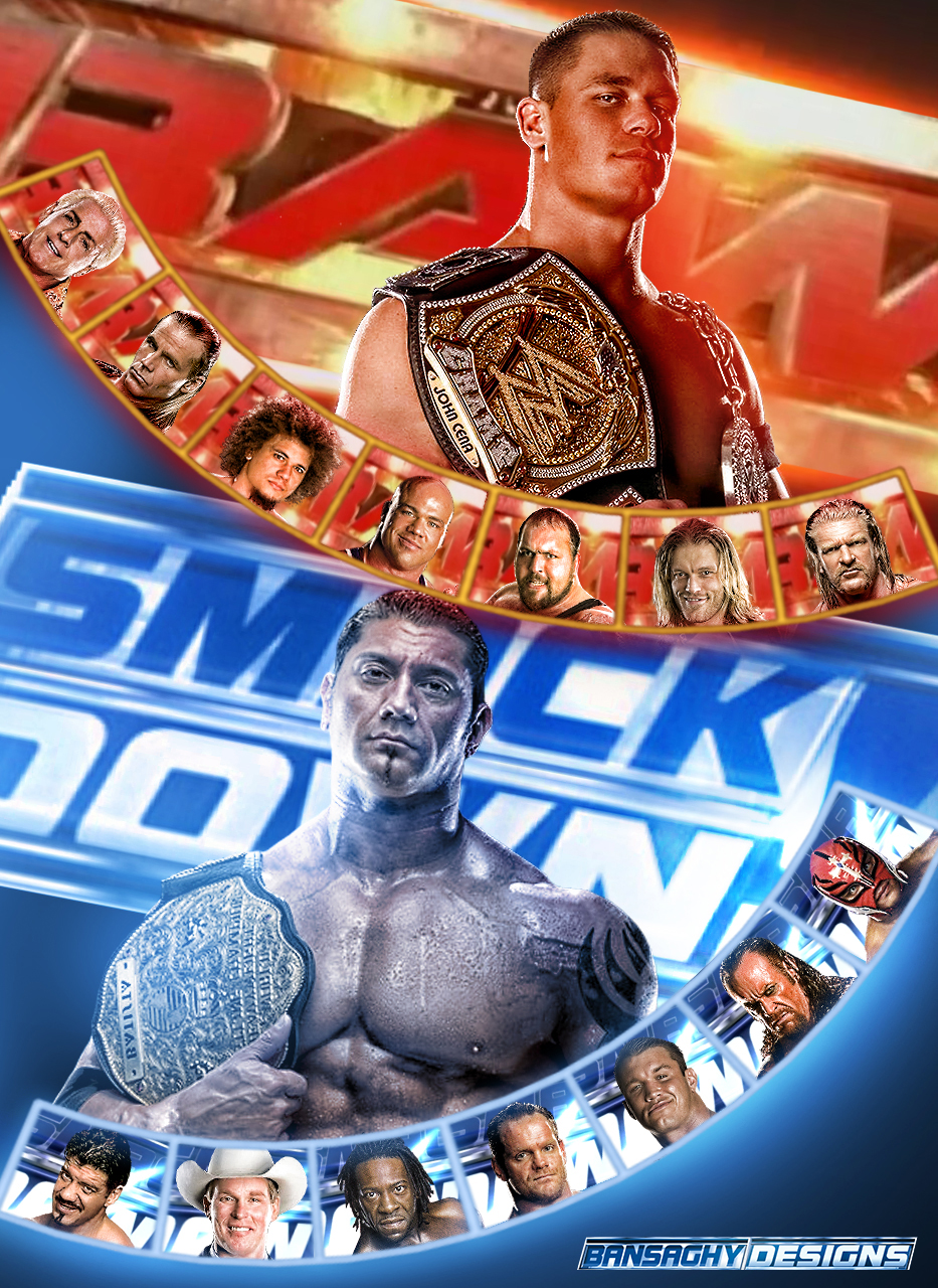 Smackdown Graphics 2005 Smackdown Vs RAW 2005 Poster by BansaghyDesigns on DeviantArt