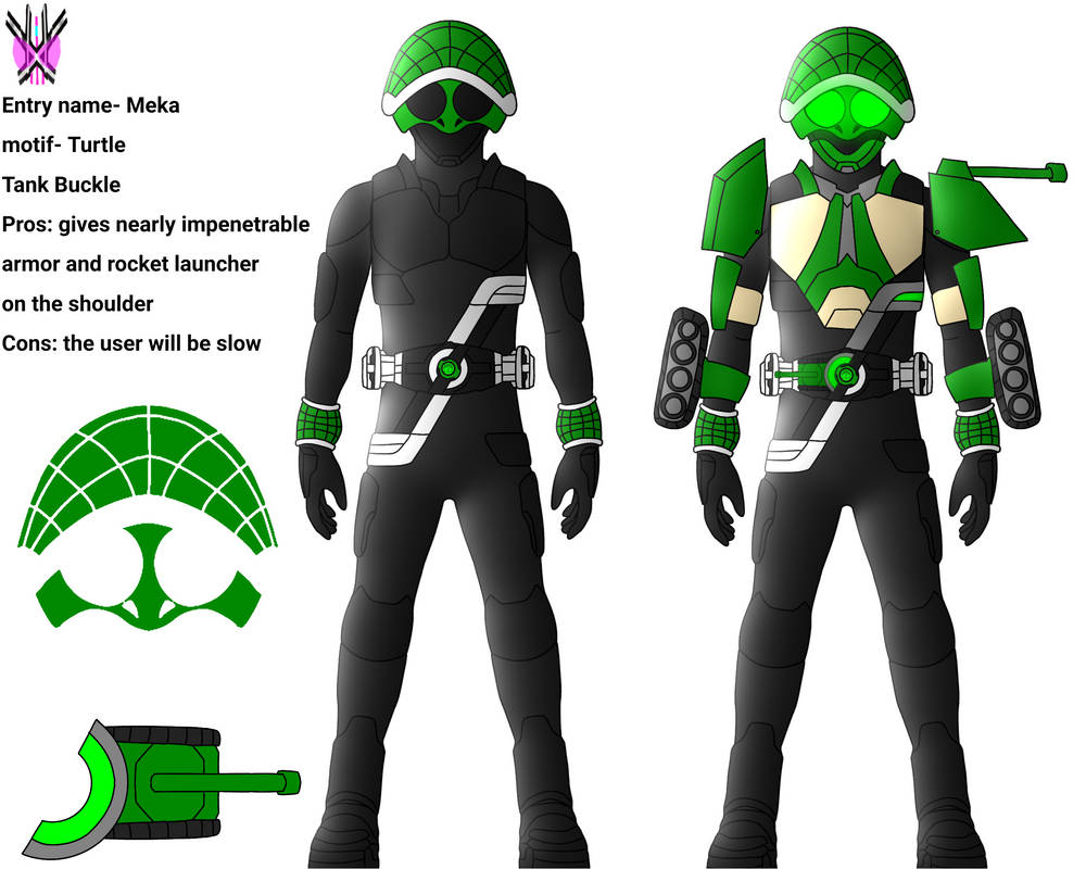 Meka Patch Kamen rider Meka!!! by random-uncanny-kaiju on DeviantArt